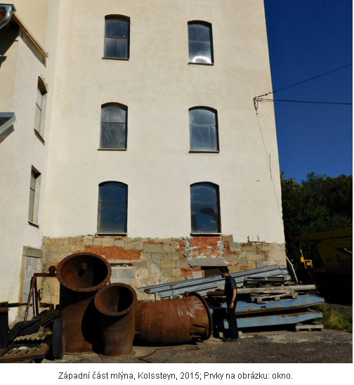 Z�padn� ��st ml�na, Kolssteyn, 2015; Prvky na obr�zku- okno